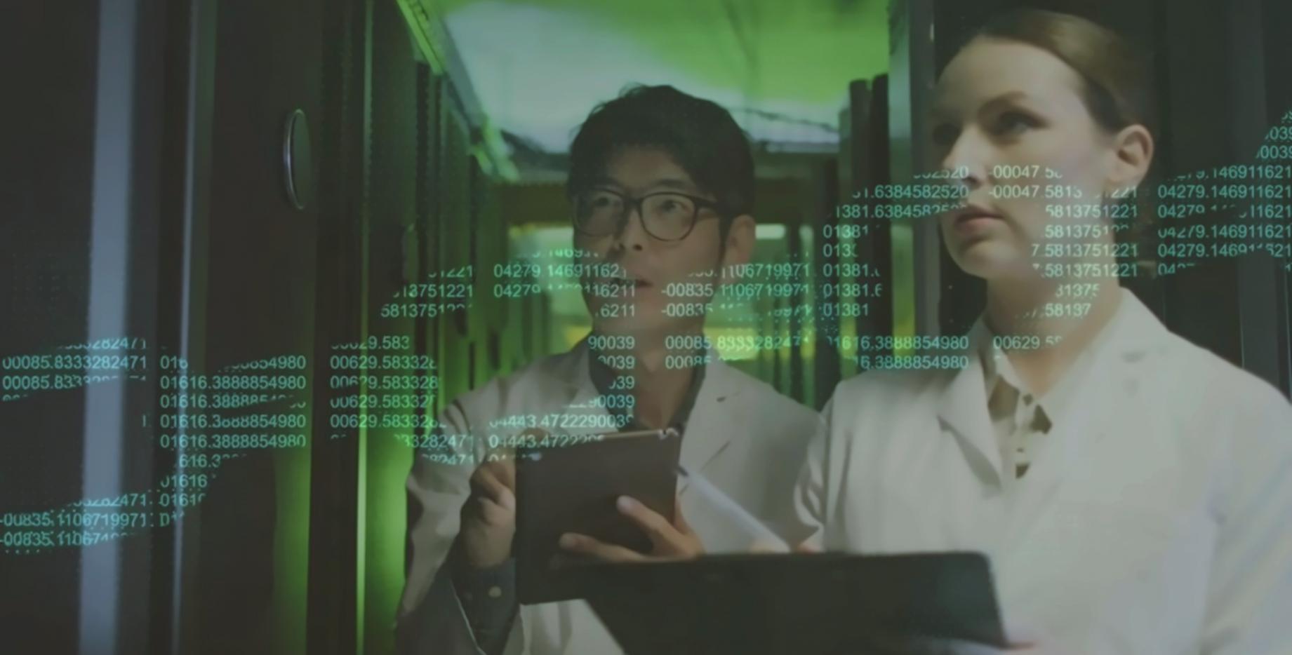 Advanced monitoring dashboard displaying real-time blockchain network metrics